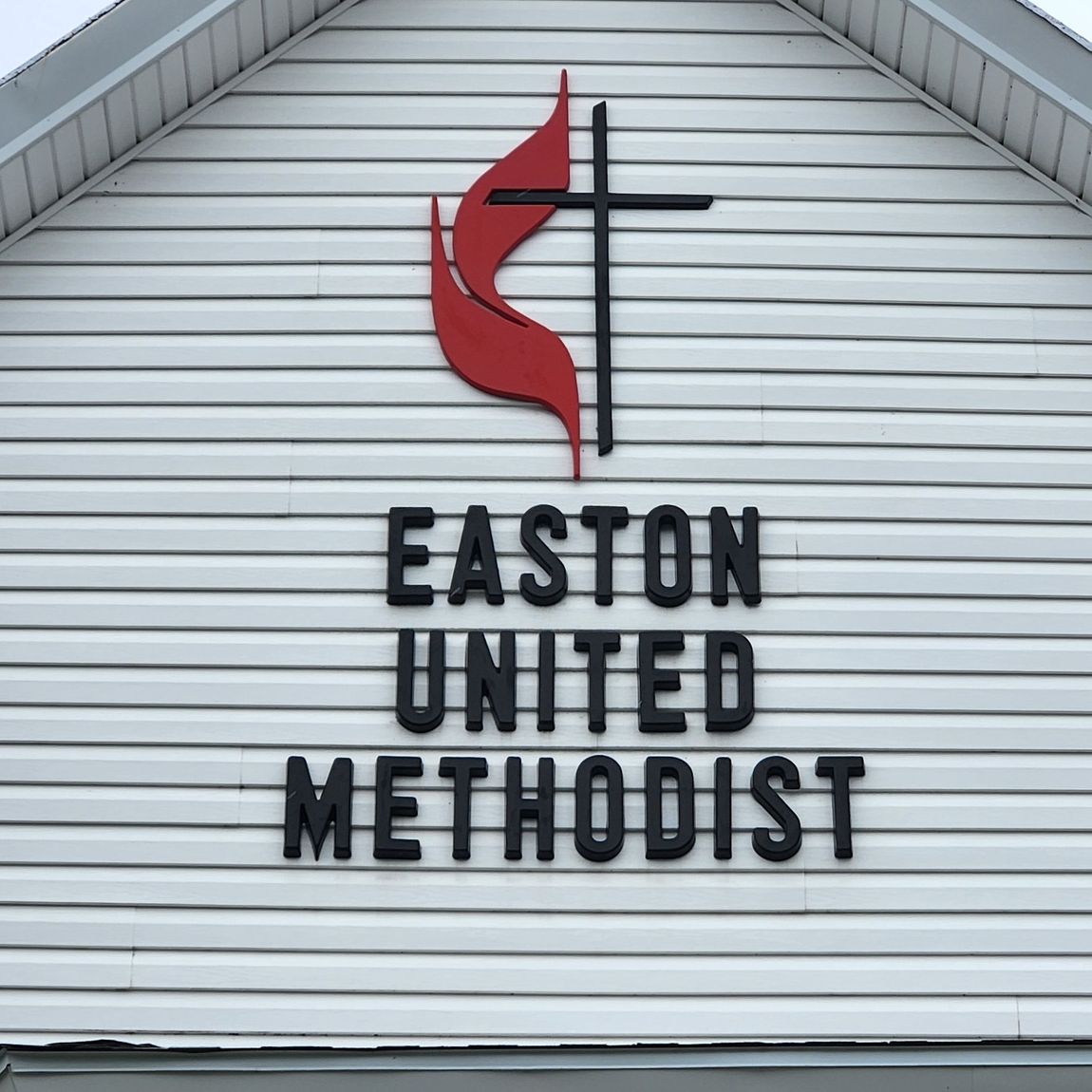 Sandblasted permanent sign